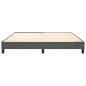 vidaXL Bettgestell Dunkelgrau 160x200 cm Samt vidaXL Bettgestell Dunkelgrau 160x200 cm Samt