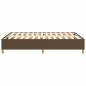 vidaXL Bettgestell Dunkelbraun 140x200 cm Stoff vidaXL Bettgestell Dunkelbraun 140x200 cm Stoff