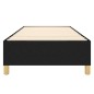 vidaXL Boxspringbett Schwarz 80x200 cm Stoff vidaXL Boxspringbett Schwarz 80x200 cm Stoff