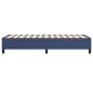 vidaXL Bettgestell Blau 90x200 cm Stoff vidaXL Bettgestell Blau 90x200 cm Stoff