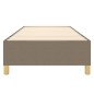 vidaXL Boxspringbett Taupe 80x200 cm Stoff vidaXL Boxspringbett Taupe 80x200 cm Stoff