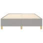 vidaXL Bettgestell ohne Matratze Hellgrau 140x200 cm Stoff vidaXL Bettgestell ohne Matratze Hellgrau 140x200 cm Stoff
