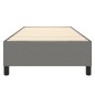 vidaXL Bettgestell ohne Matratze Dunkelgrau 100x200 cm Stoff vidaXL Bettgestell ohne Matratze Dunkelgrau 100x200 cm Stoff