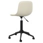 Esszimmerstühle 2 Stk. Drehbar Creme Samt Esszimmerstühle 2 Stk. Drehbar Creme Samt