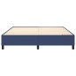 vidaXL Boxspringbett Blau 160x200 cm Stoff vidaXL Boxspringbett Blau 160x200 cm Stoff