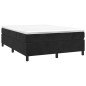 vidaXL Boxspringbett Schwarz 140x200 cm Samt vidaXL Boxspringbett Schwarz 140x200 cm Samt