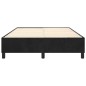 vidaXL Boxspringbett Schwarz 140x200 cm Samt vidaXL Boxspringbett Schwarz 140x200 cm Samt