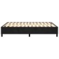 vidaXL Boxspringbett Schwarz 140x200 cm Samt vidaXL Boxspringbett Schwarz 140x200 cm Samt