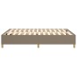 vidaXL Boxspringbett Taupe 140x190 cm Stoff vidaXL Boxspringbett Taupe 140x190 cm Stoff