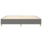 vidaXL Boxspringbett Dunkelgrau 140x190 cm Stoff vidaXL Boxspringbett Dunkelgrau 140x190 cm Stoff