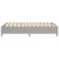 vidaXL Boxspringbett Hellgrau 120x200 cm Stoff vidaXL Boxspringbett Hellgrau 120x200 cm Stoff