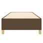 vidaXL Boxspringbett Dunkelbraun 90x200 cm Stoff vidaXL Boxspringbett Dunkelbraun 90x200 cm Stoff
