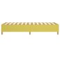 vidaXL Boxspringbett Grün 90x200 cm Stoff vidaXL Boxspringbett Grün 90x200 cm Stoff