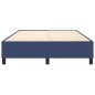vidaXL Boxspringbett Blau 140x200 cm Stoff vidaXL Boxspringbett Blau 140x200 cm Stoff