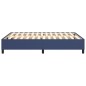vidaXL Boxspringbett Blau 140x200 cm Stoff vidaXL Boxspringbett Blau 140x200 cm Stoff