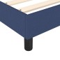 vidaXL Boxspringbett Blau 140x200 cm Stoff vidaXL Boxspringbett Blau 140x200 cm Stoff