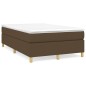 vidaXL Boxspringbett Dunkelbraun 120x200 cm Stoff vidaXL Boxspringbett Dunkelbraun 120x200 cm Stoff