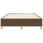 vidaXL Boxspringbett Dunkelbraun 140x190 cm Stoff vidaXL Boxspringbett Dunkelbraun 140x190 cm Stoff