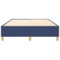 vidaXL Boxspringbett Blau 140x200 cm Stoff vidaXL Boxspringbett Blau 140x200 cm Stoff