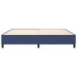 vidaXL Boxspringbett Blau 200x200 cm Stoff vidaXL Boxspringbett Blau 200x200 cm Stoff