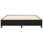 vidaXL Boxspringbett Schwarz 180x200 cm Stoff vidaXL Boxspringbett Schwarz 180x200 cm Stoff