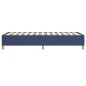vidaXL Boxspringbett Blau 90x200 cm Stoff vidaXL Boxspringbett Blau 90x200 cm Stoff