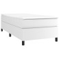 vidaXL Bettgestell Weiß 90x190 cm Kunstleder vidaXL Bettgestell Weiß 90x190 cm Kunstleder