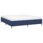 vidaXL Boxspringbett Blau 180x200 cm Stoff vidaXL Boxspringbett Blau 180x200 cm Stoff