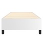 vidaXL Boxspringbett Weiß 80x200 cm Kunstleder vidaXL Boxspringbett Weiß 80x200 cm Kunstleder