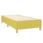 vidaXL Boxspringbett Grün 100x200 cm Stoff vidaXL Boxspringbett Grün 100x200 cm Stoff