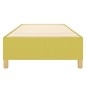 vidaXL Boxspringbett Grün 100x200 cm Stoff vidaXL Boxspringbett Grün 100x200 cm Stoff