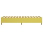 vidaXL Boxspringbett Grün 100x200 cm Stoff vidaXL Boxspringbett Grün 100x200 cm Stoff