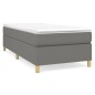 vidaXL Boxspringbett Dunkelgrau 80x200 cm Stoff vidaXL Boxspringbett Dunkelgrau 80x200 cm Stoff
