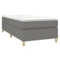 vidaXL Boxspringbett Dunkelgrau 80x200 cm Stoff vidaXL Boxspringbett Dunkelgrau 80x200 cm Stoff