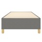 vidaXL Boxspringbett Dunkelgrau 80x200 cm Stoff vidaXL Boxspringbett Dunkelgrau 80x200 cm Stoff