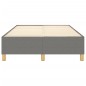 vidaXL Bettgestell Dunkelgrau 120x200 cm Stoff vidaXL Bettgestell Dunkelgrau 120x200 cm Stoff
