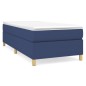 vidaXL Bettgestell Blau 90x190 cm Stoff vidaXL Bettgestell Blau 90x190 cm Stoff