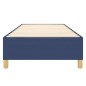 vidaXL Bettgestell Blau 90x190 cm Stoff vidaXL Bettgestell Blau 90x190 cm Stoff
