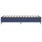 vidaXL Bettgestell Blau 90x190 cm Stoff vidaXL Bettgestell Blau 90x190 cm Stoff