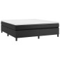 vidaXL Bettgestell Schwarz 160x200 cm Kunstleder vidaXL Bettgestell Schwarz 160x200 cm Kunstleder