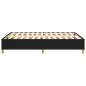 vidaXL Boxspringbett Schwarz 140x200 cm Stoff vidaXL Boxspringbett Schwarz 140x200 cm Stoff