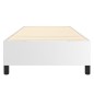 vidaXL Boxspringbett Weiß 90x200 cm Kunstleder vidaXL Boxspringbett Weiß 90x200 cm Kunstleder