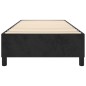 vidaXL Boxspringbett Schwarz 80x200 cm Samt vidaXL Boxspringbett Schwarz 80x200 cm Samt