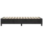 vidaXL Boxspringbett Schwarz 80x200 cm Samt vidaXL Boxspringbett Schwarz 80x200 cm Samt