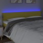 vidaXL LED Kopfteil Grün 200x5x78/88 cm Stoff vidaXL LED Kopfteil Grün 200x5x78/88 cm Stoff