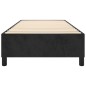 vidaXL Bettgestell ohne Matratze Schwarz 100x200 cm Samt vidaXL Bettgestell ohne Matratze Schwarz 100x200 cm Samt