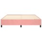 vidaXL Bettgestell Rosa 180x200 cm Samt vidaXL Bettgestell Rosa 180x200 cm Samt