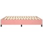 vidaXL Bettgestell Rosa 180x200 cm Samt vidaXL Bettgestell Rosa 180x200 cm Samt