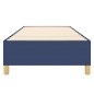 vidaXL Boxspringbett Blau 100x200 cm Stoff vidaXL Boxspringbett Blau 100x200 cm Stoff