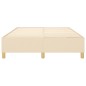 vidaXL Boxspringbett Creme 140x200 cm Stoff vidaXL Boxspringbett Creme 140x200 cm Stoff